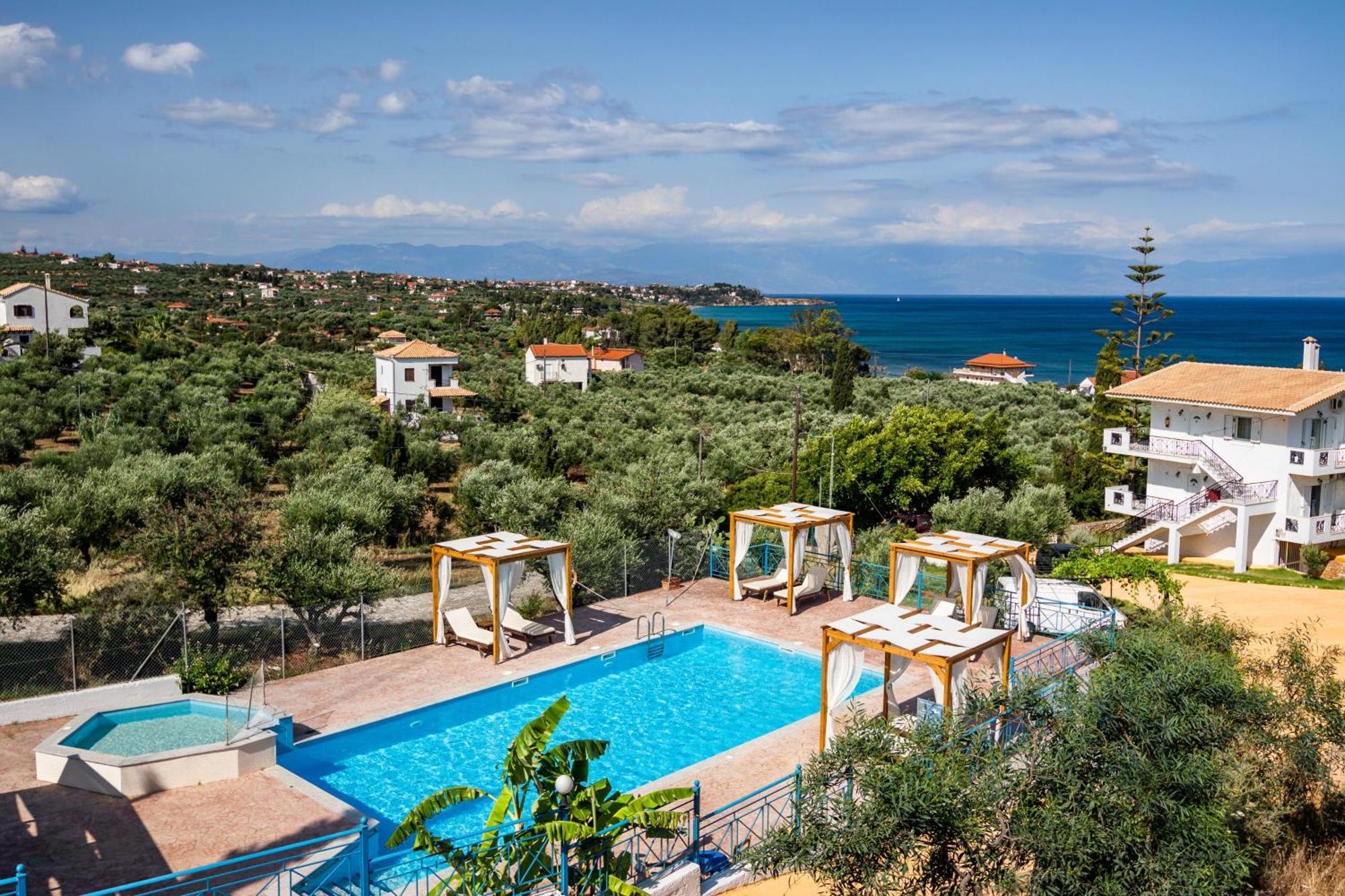 Koroni Xenios Zeus, Seaview Summer Retreats 아파트 외부 사진